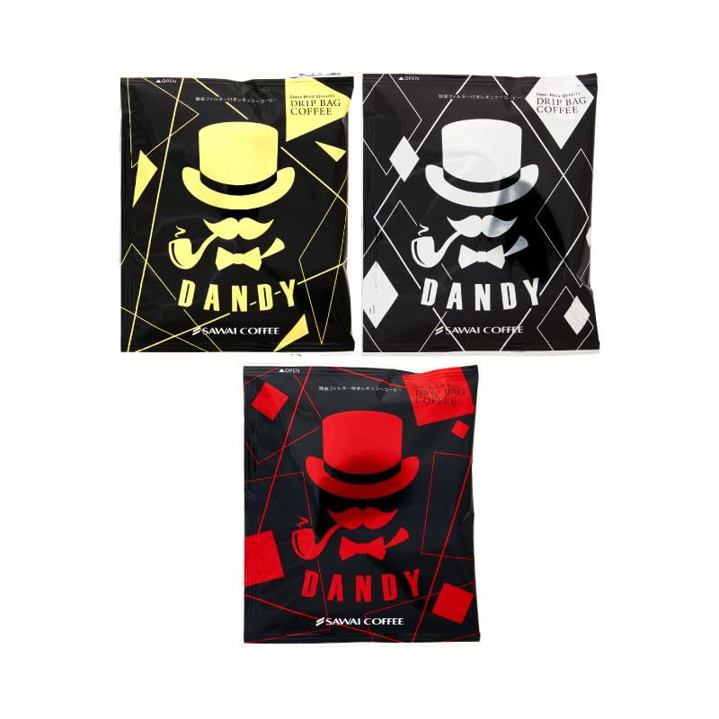 Amazon.co.jp: 澤井珈琲 ドリップコーヒー ドリップパック DANDY 30袋
